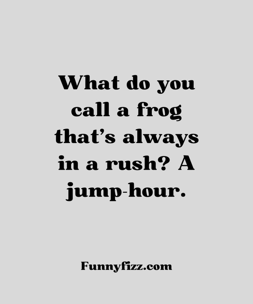 Frog Puns