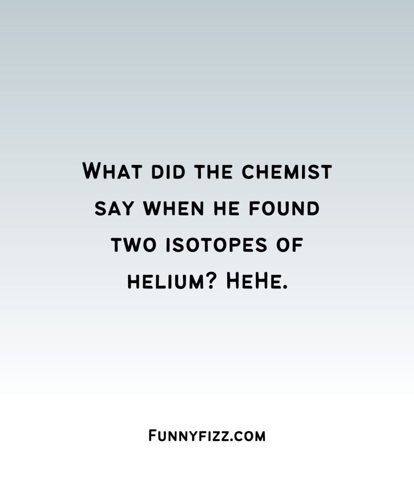 Chemistry Puns