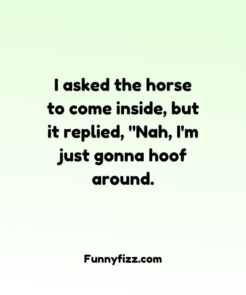 Horse Puns