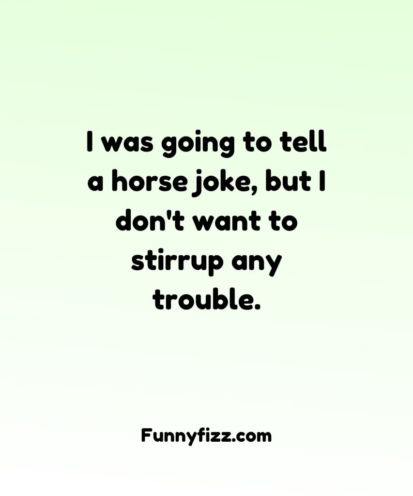 Horse Puns