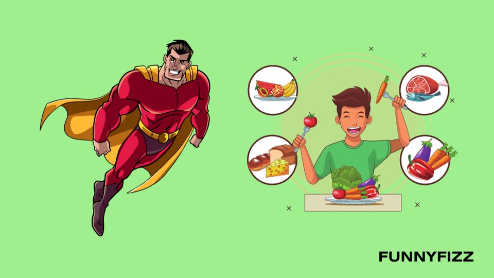 Superhero Food Puns